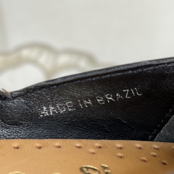 Leather flats with Tacco leather insoles Goodyear soles size 6 - Picture 11 of 13